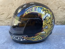 VALENTINO ROSSI CASCO VINTAGE AGV SOLE LUNA DRUDI PERMORMANCE