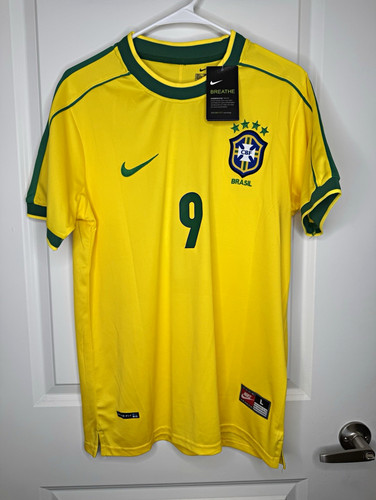 Camicia brasile 1994 ronaldo - camicia,