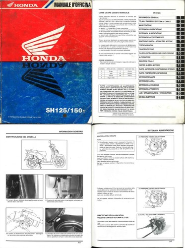Manuale officina honda 125 - honda,