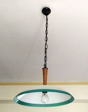 LAMPADARIO TONDO IN VETRO