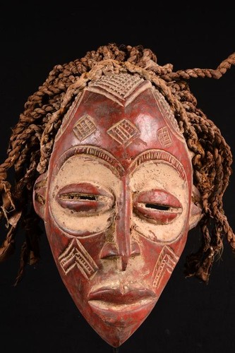 Autentica maschera chokwe - un'autentica,