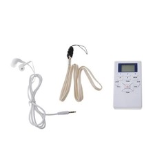Mini radio FM tascabile