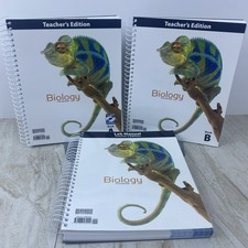BJU Press Biology Set 4th Ed