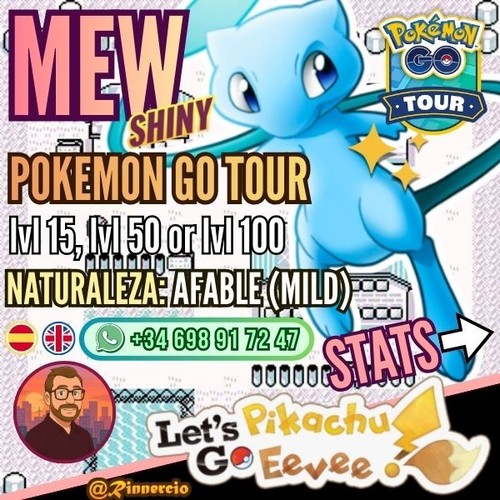 Mew shiny event from - shiny,