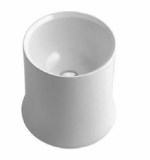 LAVABO 42 H44 SH10 BIANCO