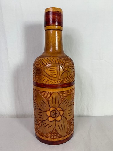 Portabottiglie vino legno arte