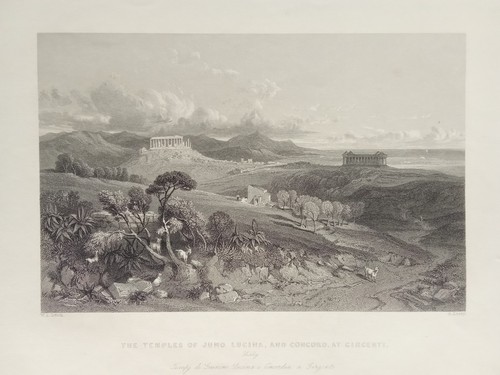 Incisione acciaio 1850 ca - incisione,