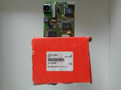 Saia burgess pcd7 - saia, pcd7.f600