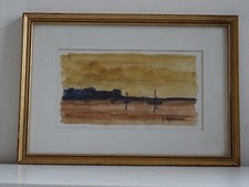 Tableau Aquarelle marine