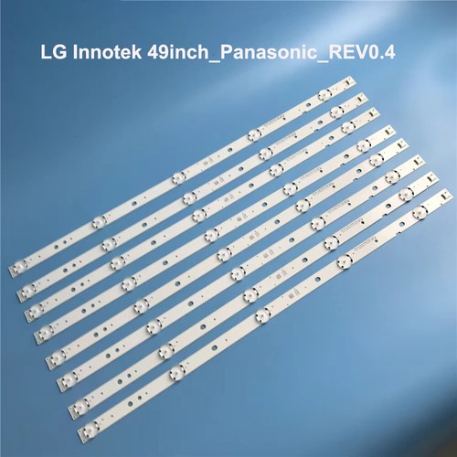 8pz strisce led per - 8pz,