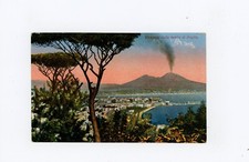 Cartolina napoli vesuvio - cartolina,