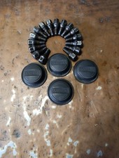 Fiat Panda 141 / Fiat Uno - Coppette Coprimozzo Con Bulloni Da19 Originali Fiat 