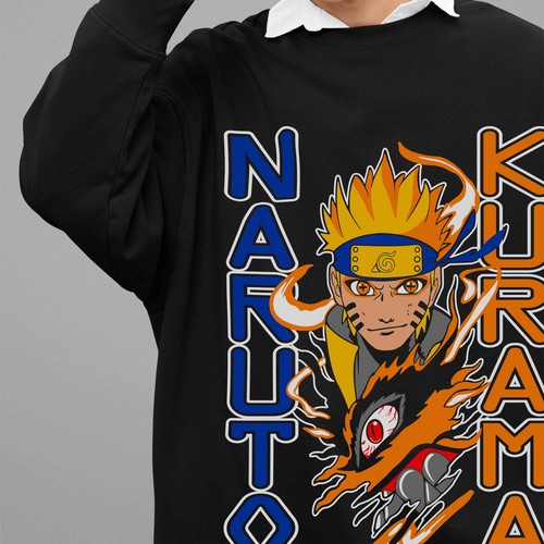 Felpa naruto anime uzumaki - naruto,