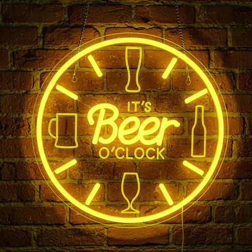 Insegna neon birra - neon,