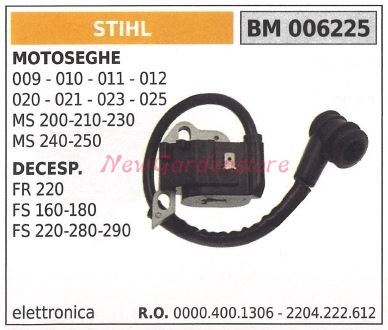Bobina accensione stihl motore - accensione,