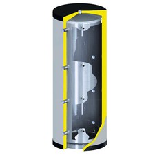 Accumulatore tampone da 100 a 1000 litri con isolamento rimovibile / accumulatore solare