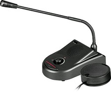 MICROFONO PER UFFICI POSTALI  SUPERMERCATI BANCHE KARMA GM 20P