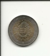 Austria, 2 Euro 2012 - 10° anniversario dell' Euro.