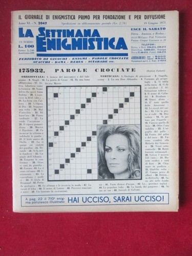 Settimana enigmistica 2047 - settimana,
