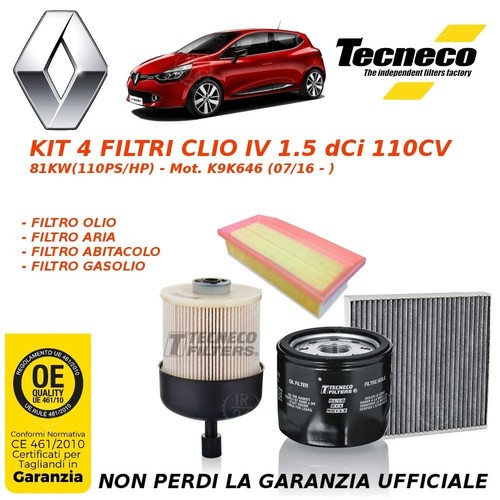 Kit tagliando filtri - tagliando, 4