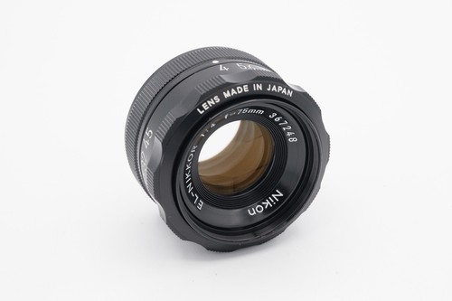Nikon nikkor 75mm 4 - 75mm, f/4