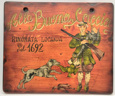 QUADRO IN LEGNO DA TAVERNA/PUB