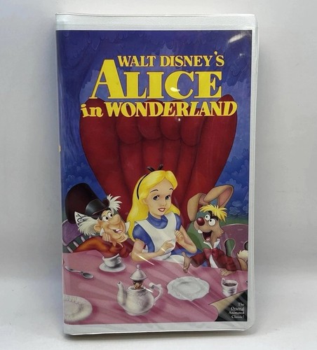 Alice wonderland vhs - in,