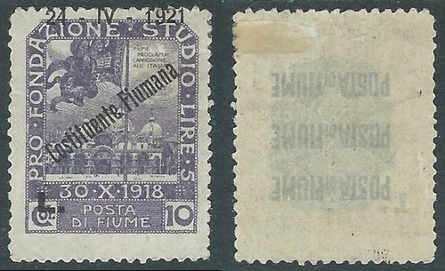 1921 fiume costituente fiumana - costituente,