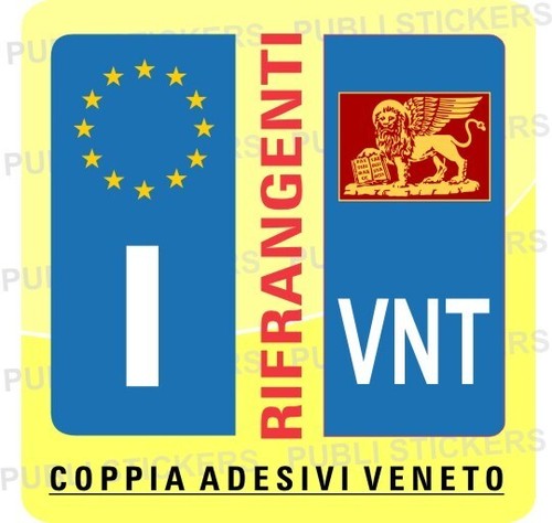 Adesivi targa auto - targa,