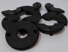 Biliardino GARLANDO Flange ESTERNE originali per aste passanti PZ 5 NUOVE