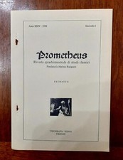 STUDI CLASSICI, PROMETHEUS