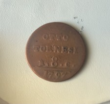 8 Tornesi 1797 N Regno di
