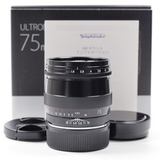 Voigtlander ULTRON 75mm F/1.9 SC VM per attacco Leica M [quasi...
