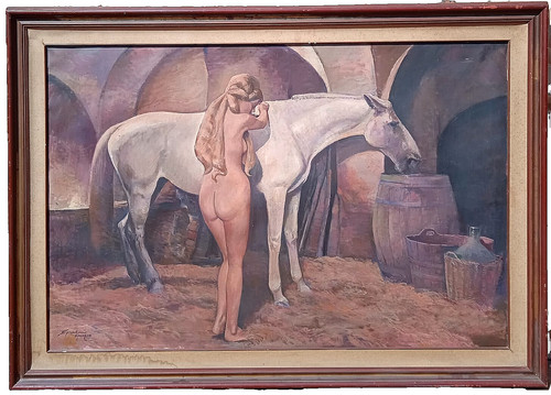 Giacomo vaccaro olio - su, tela