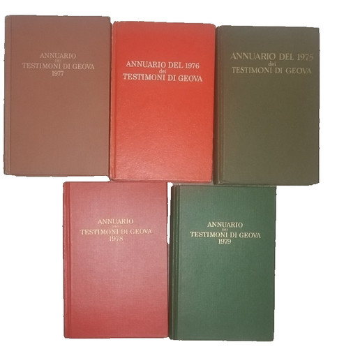 Annuario dei testimoni - dei, di