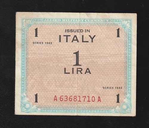 Italia lira 1943 p m10b - 1943,, p-m10b