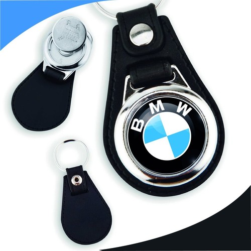 Porte clés bmw simili cuir - en,