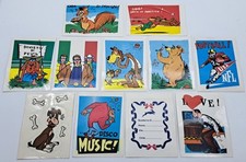 LOTTO 11 FIGURINE THE FABULOUS '80s-MISTER DAY PARMALAT-ANNO 1986-FIGURINA-NUOVE