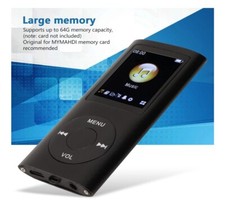 Lettore MP4 Player Walkman Musica USB Bluetooth con Schermo Digitale NEW