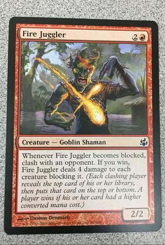 Mtg fire juggler - fire,