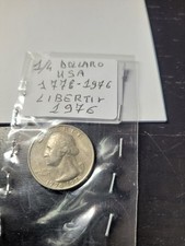 Quarto Dollaro Usa 1776-1976 liberty  1976