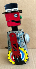 Giocattolo giapponese di latta tin toy Mego Man anni '60 della Yoshiya - Japan