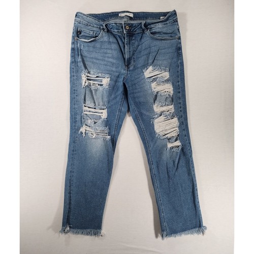 Jeans kancan crop donna plus - kancan,