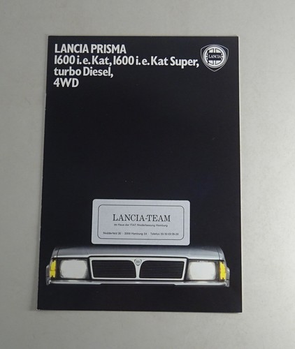 Depliant brochure lancia - /,