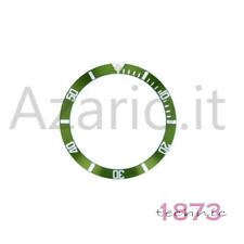 Inserto in alluminio per ghiera Rolex Submariner Verde Argento 16610 16800