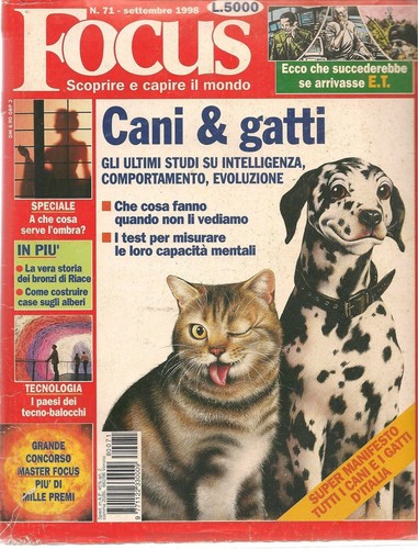 Focus settembre 1998 - focus,
