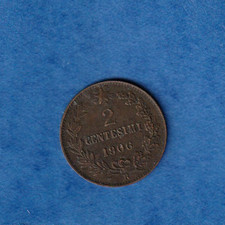 Italy  2 Centesimi Coin
