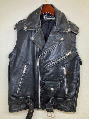 Giacca pelle moto - , gino