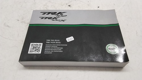 Benelli trk 702 libretto - benelli,