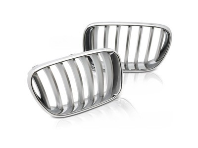 Titanium chrome front - , grille